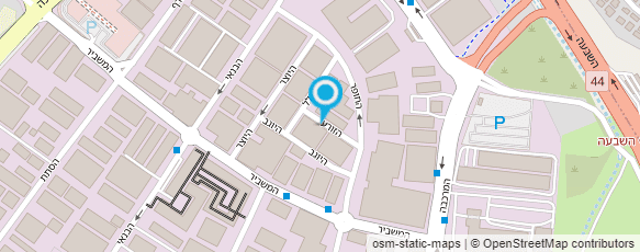 מפת הגעה אל טופ ר.פ.מ