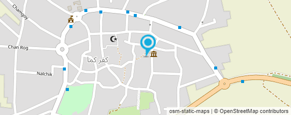 מפת הגעה אל המרכז למורשת הצ'רקסית