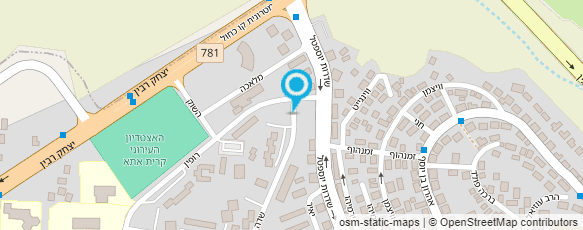 מפת הגעה אל מועדון בן גוריון