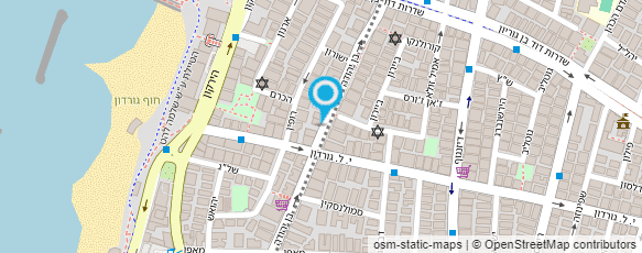 מפת הגעה אל בגבי Begbie