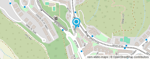 מפת הגעה אל הובלות העיר