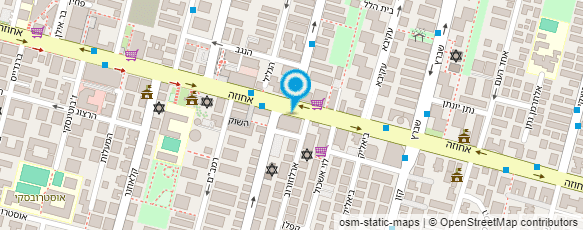 מפת הגעה אל בית משיח רעננה