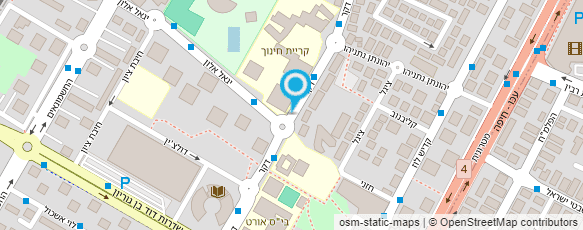 מפת הגעה אל חט"הב ע''ש יונתן נתניהו