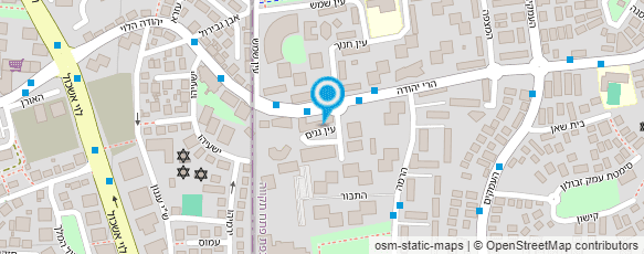 מפת הגעה אל מרכז הבשר והדגים