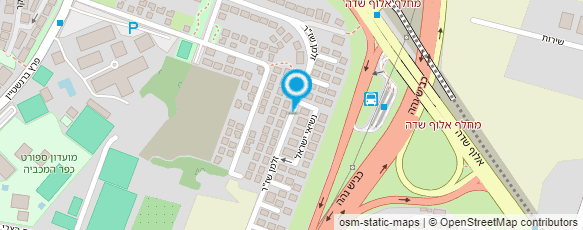 מפת הגעה אל ד"ר שראל עמירם- קליניקה