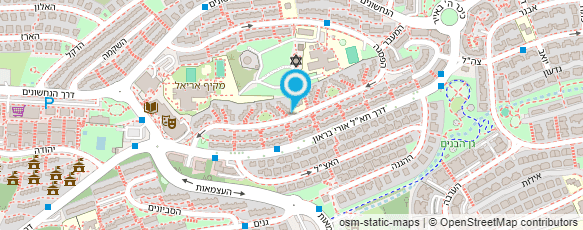 מפת הגעה אל קובנטור יהודה- תכנון נוף