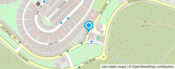 מפת הגעה אל אדרת שטרית