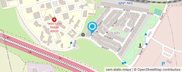 מפת הגעה אל נעמה שלו -מעצבת