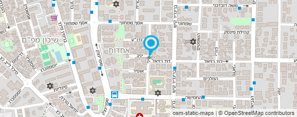 מפת הגעה אל ש.עופר אדריכלות