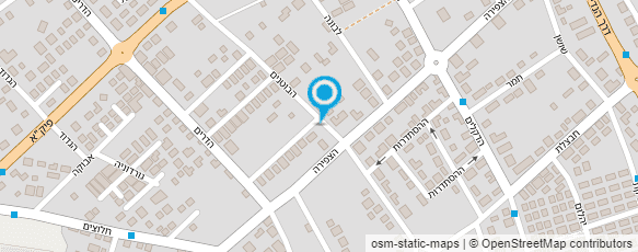 מפת הגעה אל תומר בשן