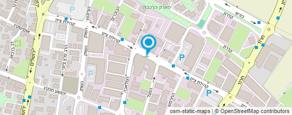 מפת הגעה אל בית מלאכה חרבי צדוק