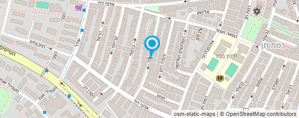 מפת הגעה אל אילנה קליין אדריכלית נוף