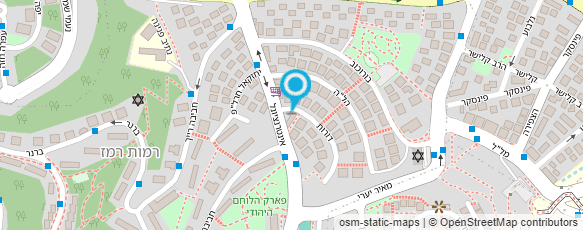 מפת הגעה אל ירוק-אוכל מוכן