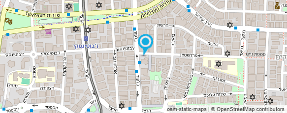 מפת הגעה אל ד"ר שן