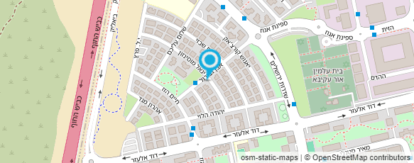 מפת הגעה אל הצהרונית של יפית