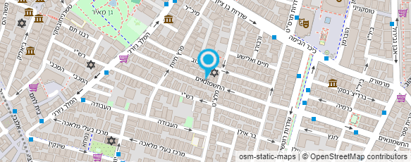 מפת הגעה אל יכין ובועז