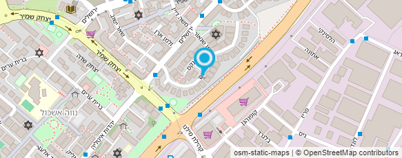 מפת הגעה אל ס.ש שיווק