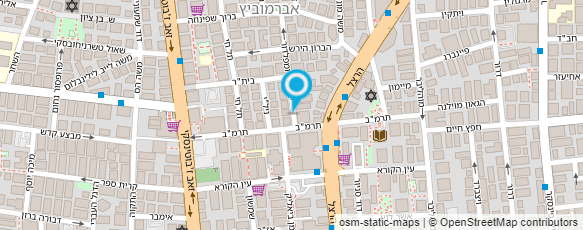 מפת הגעה אל אהרון פלג שירותי תיב"מ