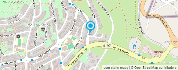 מפת הגעה אל א.ק.אחזקות