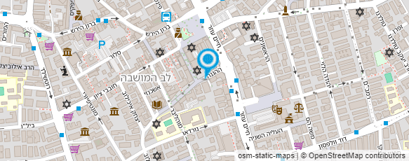 מפת הגעה אל עו"ד לוי בצלאל