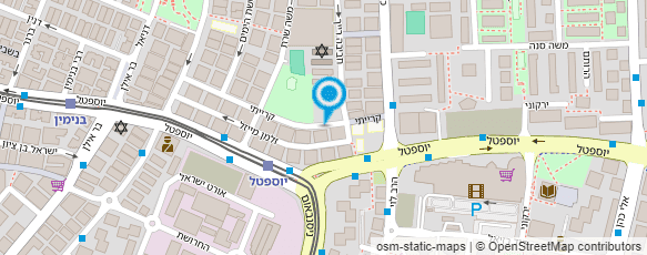 מפת הגעה אל מינימרקט בת ים