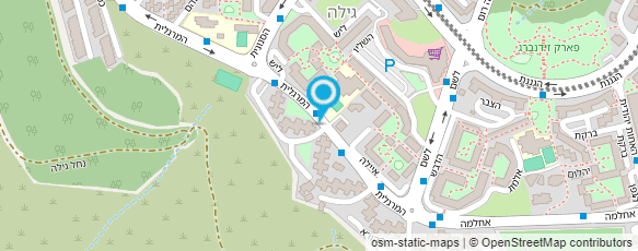 מפת הגעה אל בית חב"ד גילה-בנות