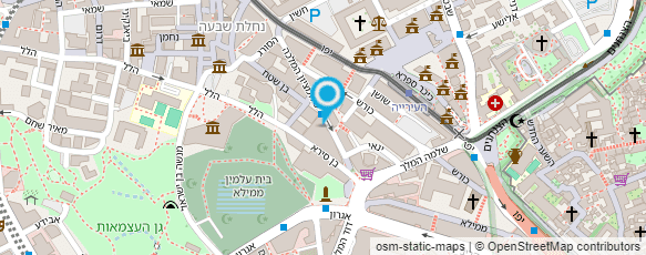 מפת הגעה אל וופל בר