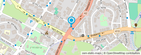 מפת הגעה אל דניאל קפה