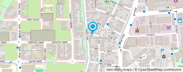 מפת הגעה אל מוניות דודו-Dodo Levi