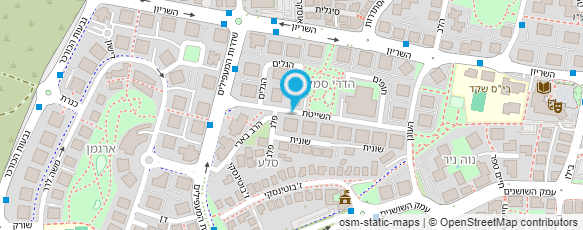 מפת הגעה אל ליאת בני-פלד