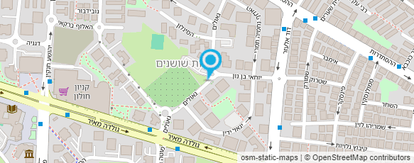 מפת הגעה אל ענת עוז