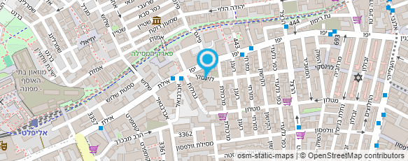 מפת הגעה אל אם.אס אביזרי טקסטיל בע"מ