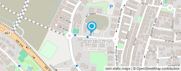 מפת הגעה אל גינת הבית הקיבוצי - צהרון