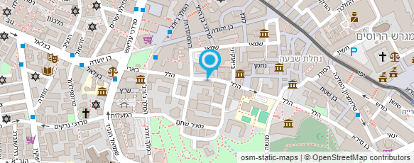 מפת הגעה אל הילל מרקט