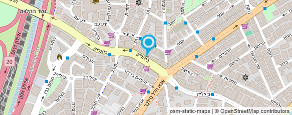 מפת הגעה אל הילל נתנאל מפת הגעה אל הילל נתנאל