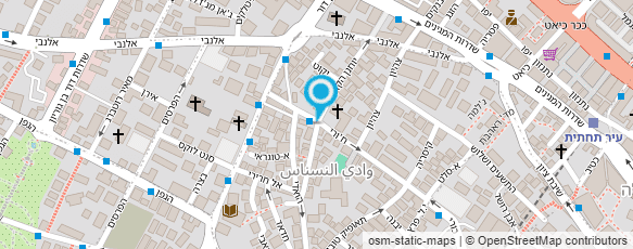 מפת הגעה אל פלאפל ג'ורג'