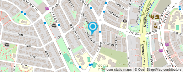 מפת הגעה אל נופית אהרונסון- הומאופתיה הקלאסית