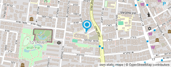 מפת הגעה אל ניצן - פתח תקוה