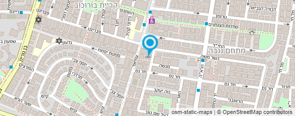 מפת הגעה אל יוני ואיתי - ניקיונות