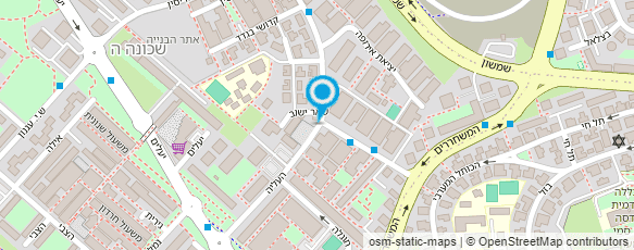 מפת הגעה אל מינימרקט אדי את יוסי