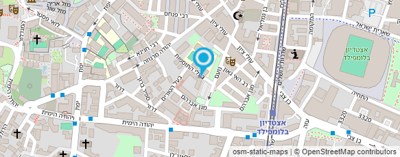 מפת הגעה אל רוזנמן תומר