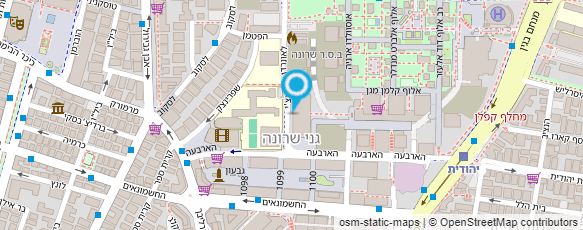 מפת הגעה אל רדיו קול ישראל