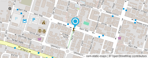 מפת הגעה אל מוניות כהן