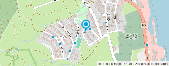 מפת הגעה אל מכולת שכונה א'