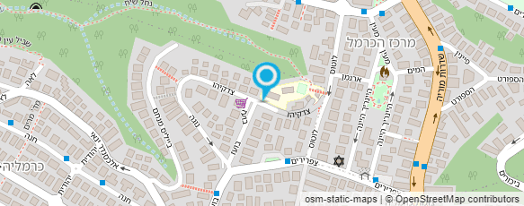 מפת הגעה אל בי"ס לקרטה והגנת עצמית