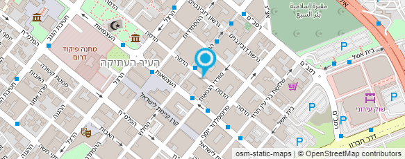 מפת הגעה אל דקס באר-שבע בע"מ