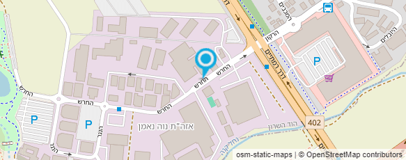 מפת הגעה אל קוסמופארם בע"מ