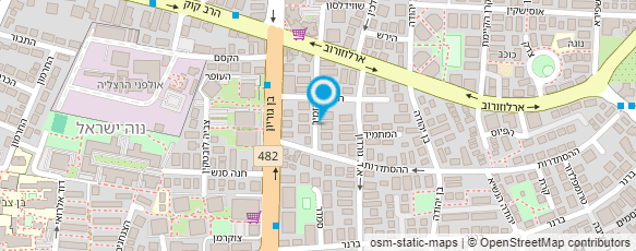 מפת הגעה אל אורלי ואורי עוגות מעוצבות