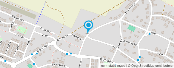 מפת הגעה אל אלף שיפוצים