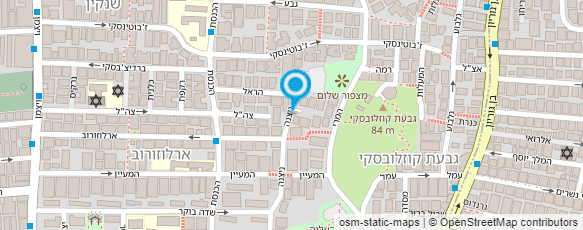 מפת הגעה אל לירון צוברי